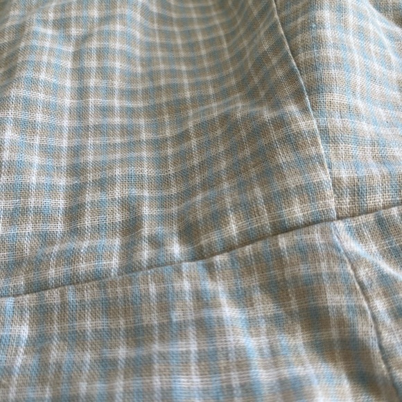 GLASSONS OPEN BACK GIGHAM MINI DRESS - Picture 3 of 6